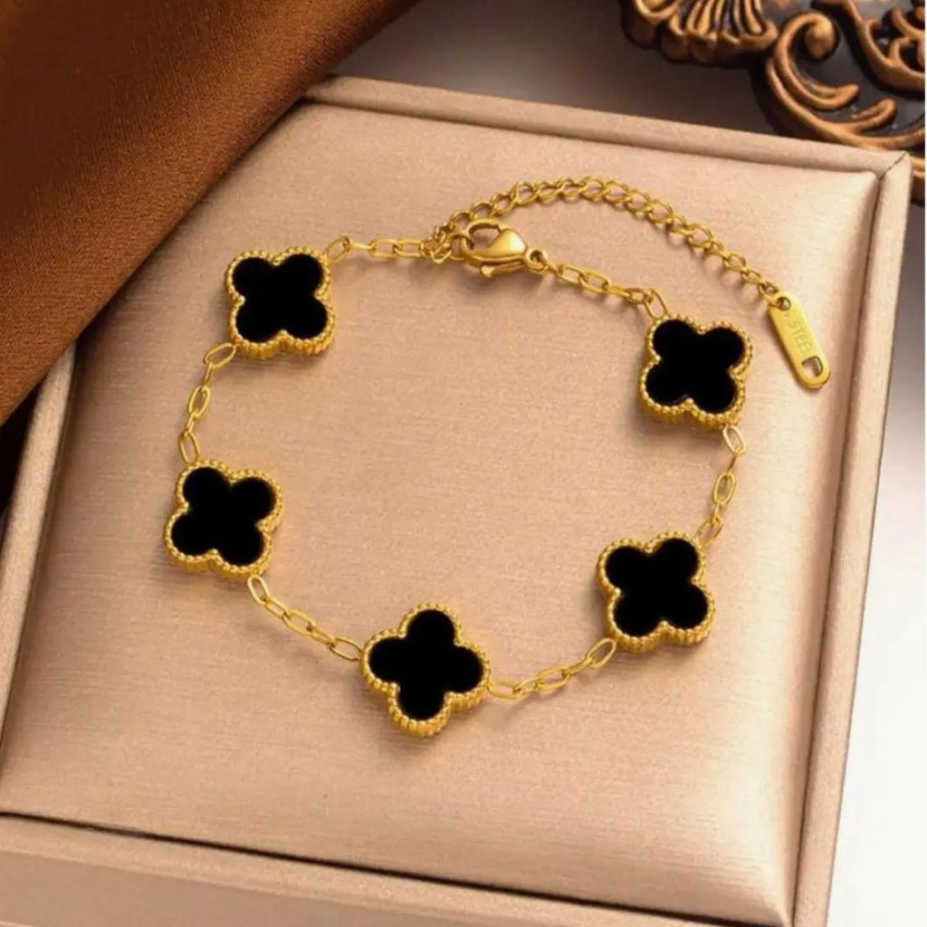 Clover Leaf Chain Bracelet